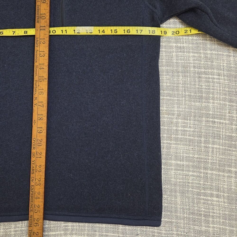 Patagonia Better Sweater Fleece 1/4 Zip Pullover Heather Blue Men's S 25523 - Picture 4 of 9